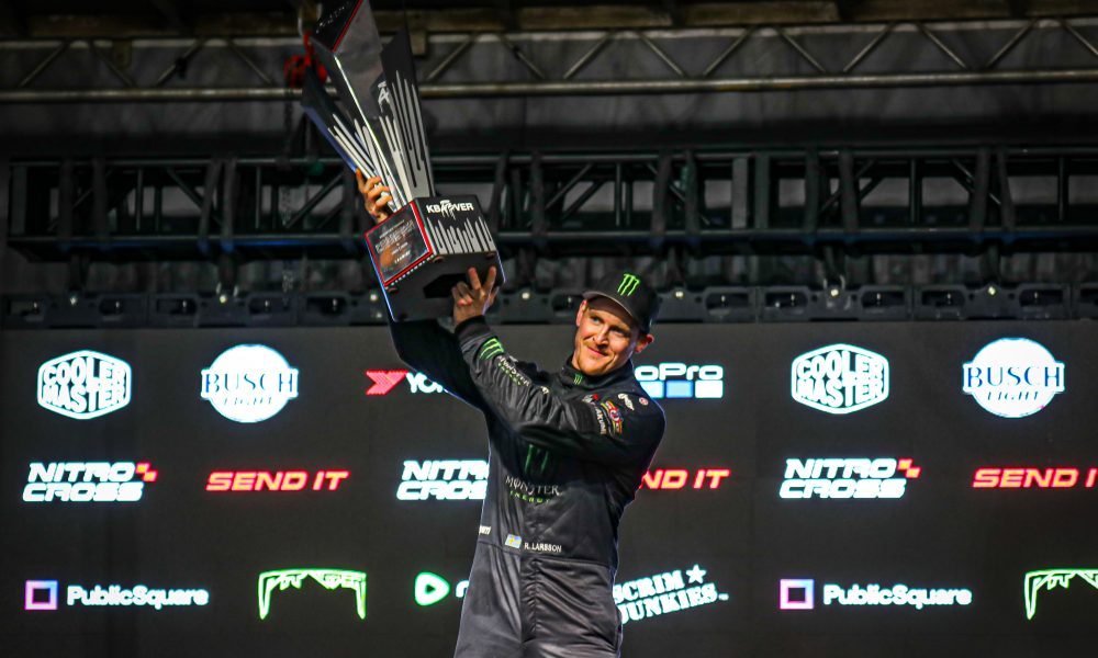 Larsson's Spectacular Triumph: A Second Nitrocross Crown Conquered in Vegas Finale