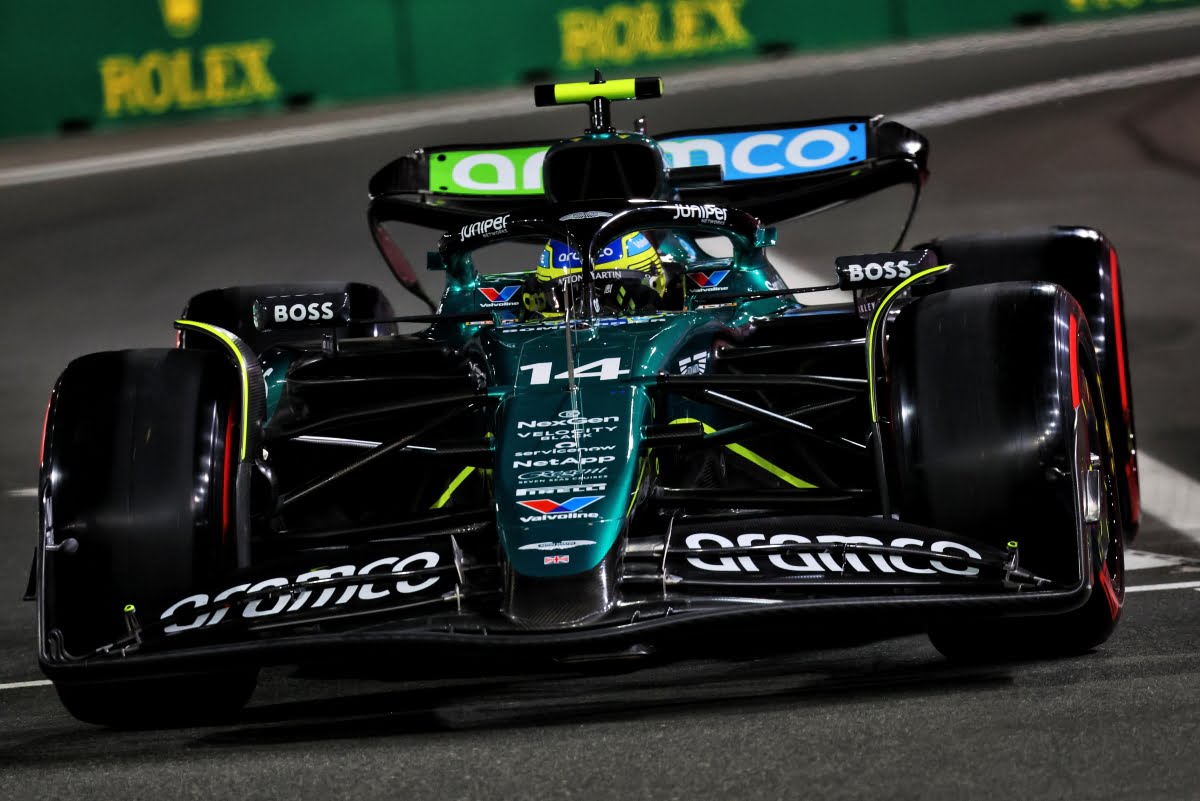 Alonso ‘concerned’ with Aston’s Saudi GP race pace despite ‘surprise’ P4 start