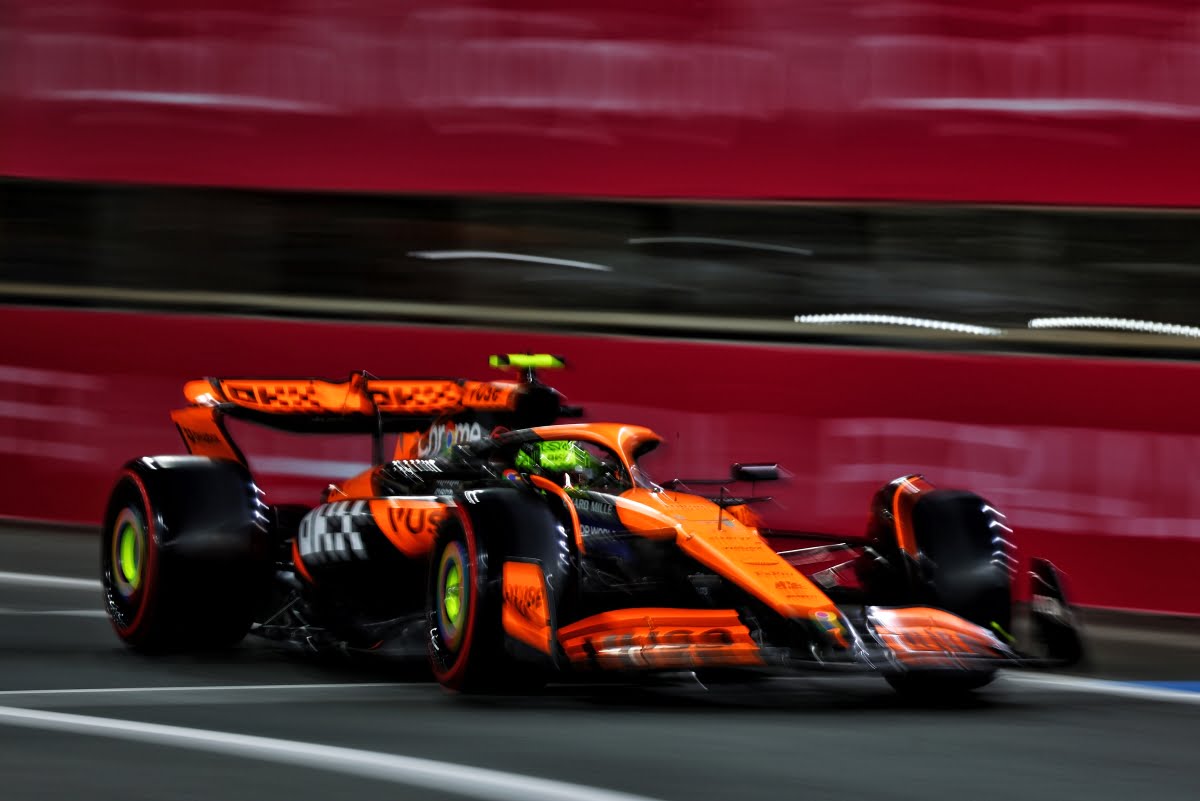 McLaren's Norris Faces Struggles in Saudi Arabia: Mastering the Challenge of Super Slow Straights