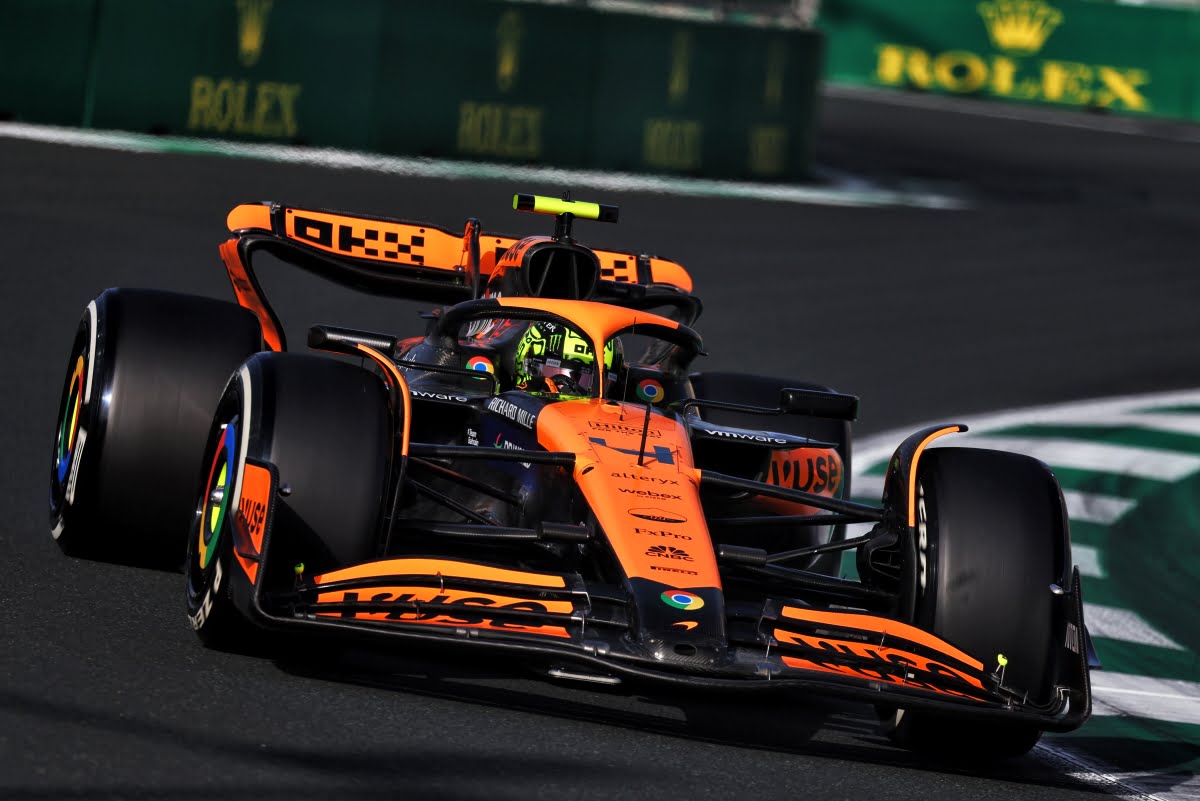 Thrilling Evolution: Norris navigates the dynamic challenges of McLaren's futuristic F1 car