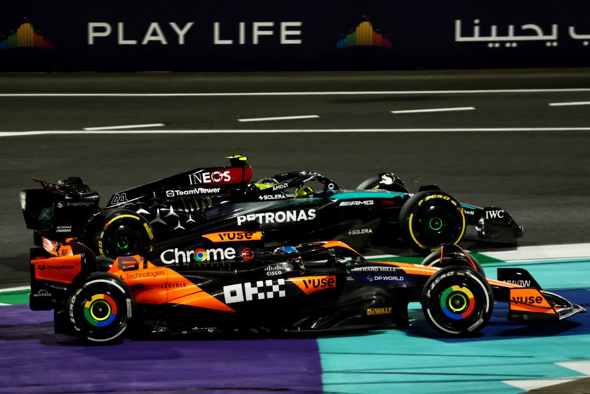 Piastri's Strategic Grid Position Key in McLaren's Triumph over Mercedes at Saudi Grand Prix
