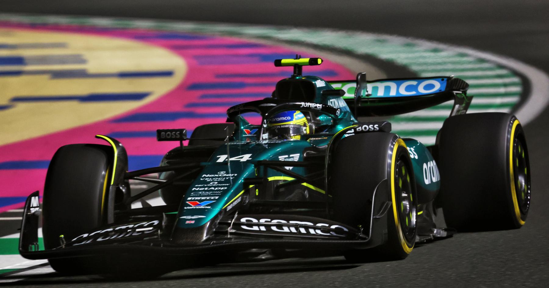 Alonso Maneuvers with Precision: Aston Martin Saudi F1 Practice Highlights