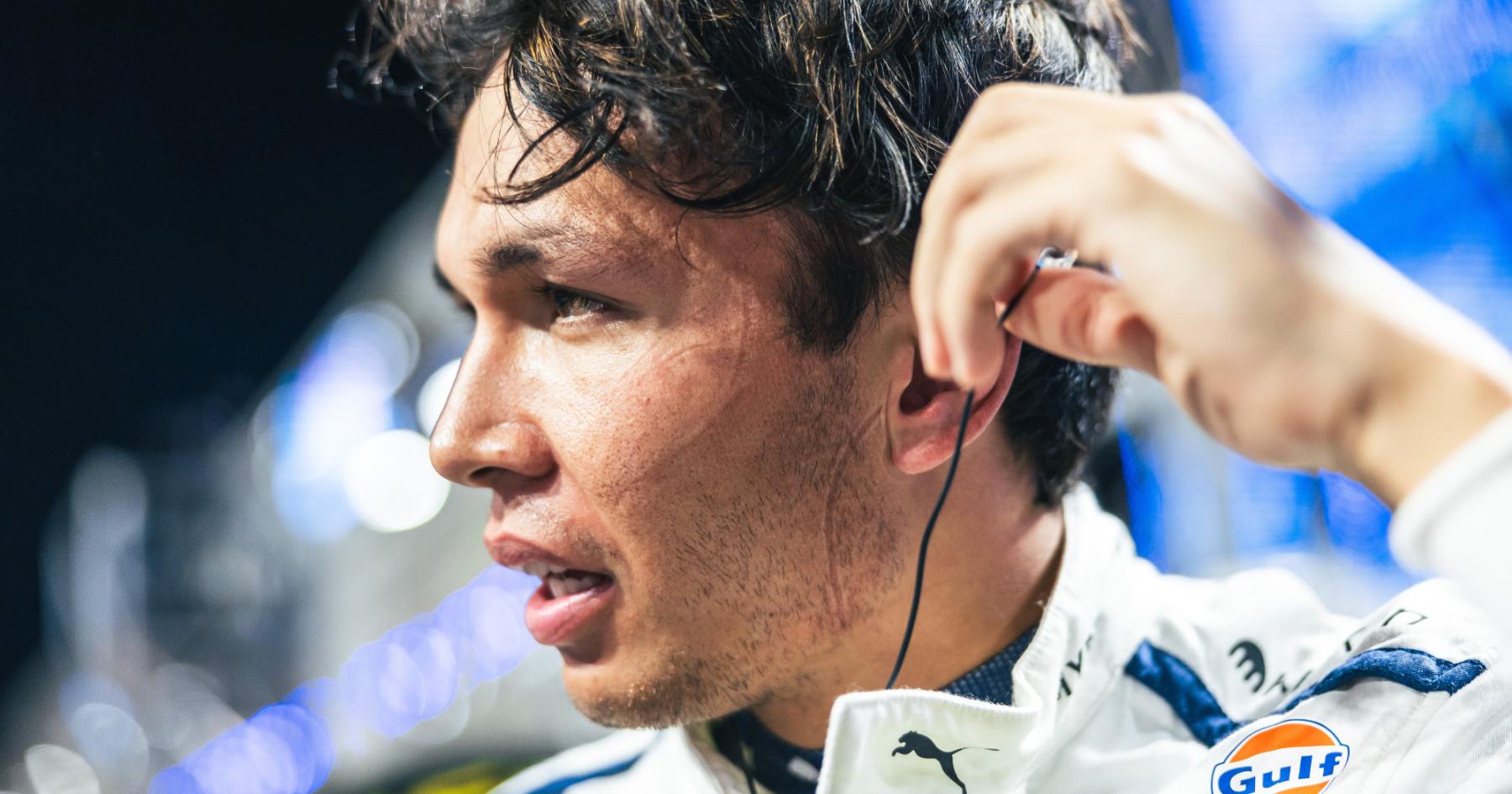 Albon's Bounce Back: Williams Provides Encouraging Update After Intense Practice Crash