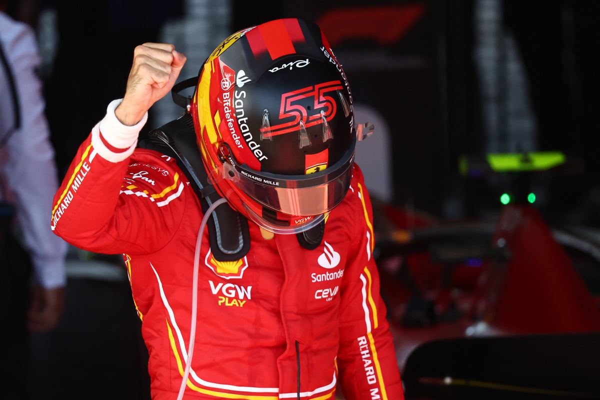 Carlos Sainz Triumphs in Aussie GP, Declares: 'Life is a Rollercoaster!'