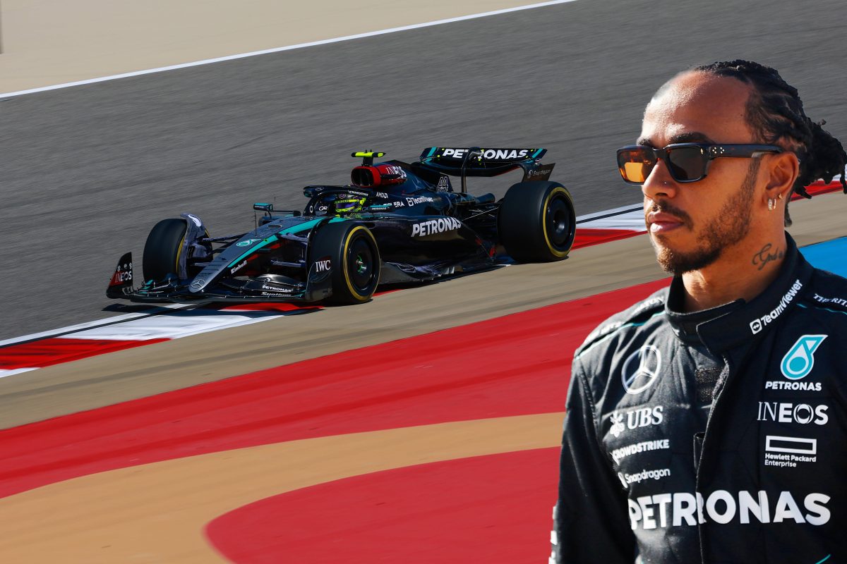 Hamilton Soars to Victory in Bahrain Grand Prix: A Midair Masterclass