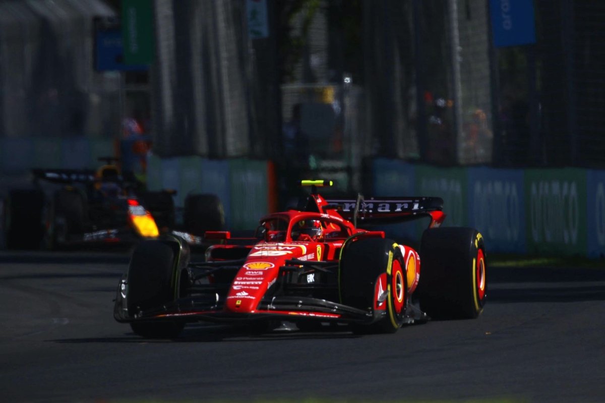 Ferrari's Battle: Sainz Forecasts Red Bull Dominance Until Team's First Major F1 Upgrade