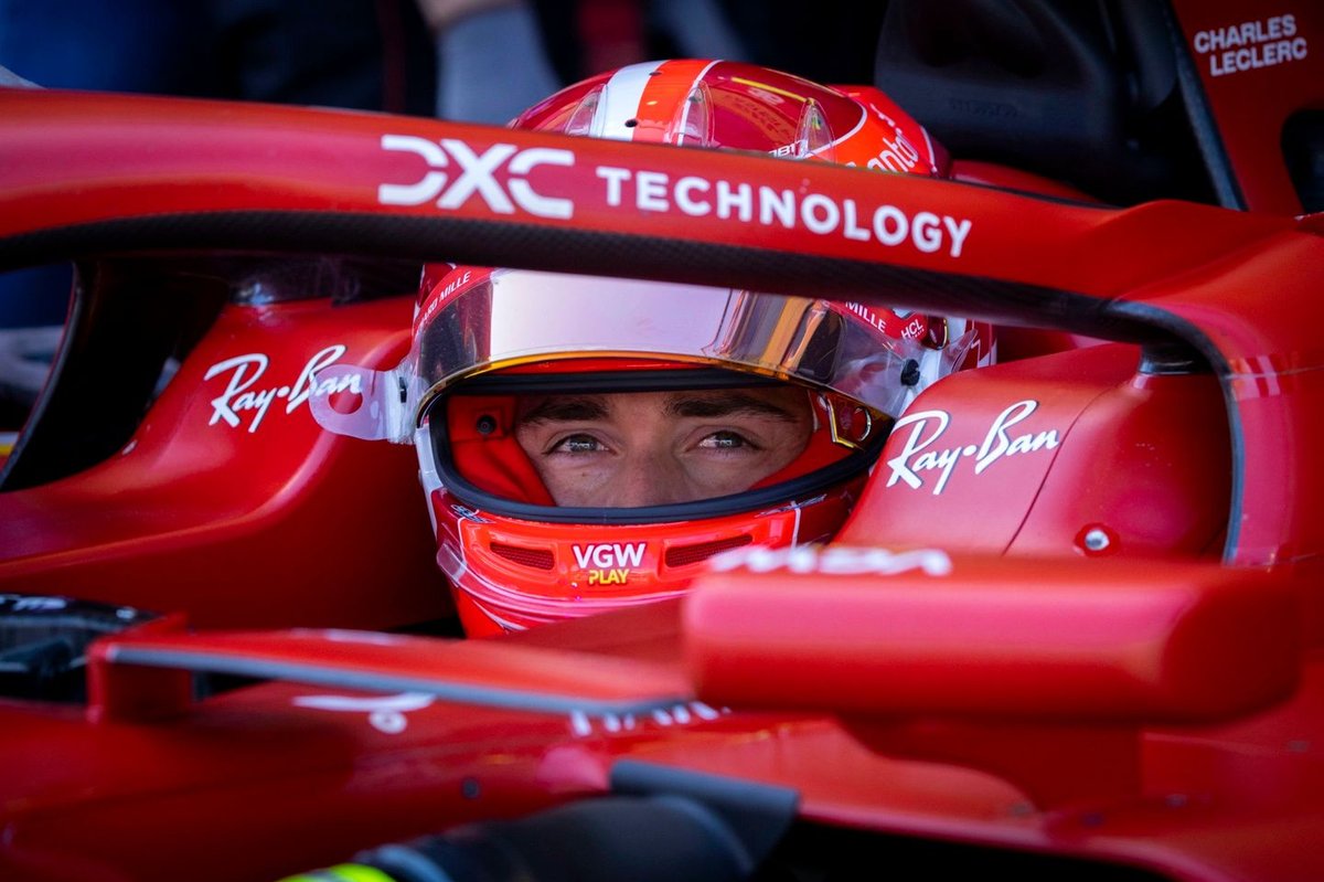 Eager Leclerc: Ferrari's F1 Victory Insightful from First Practice in Australian GP