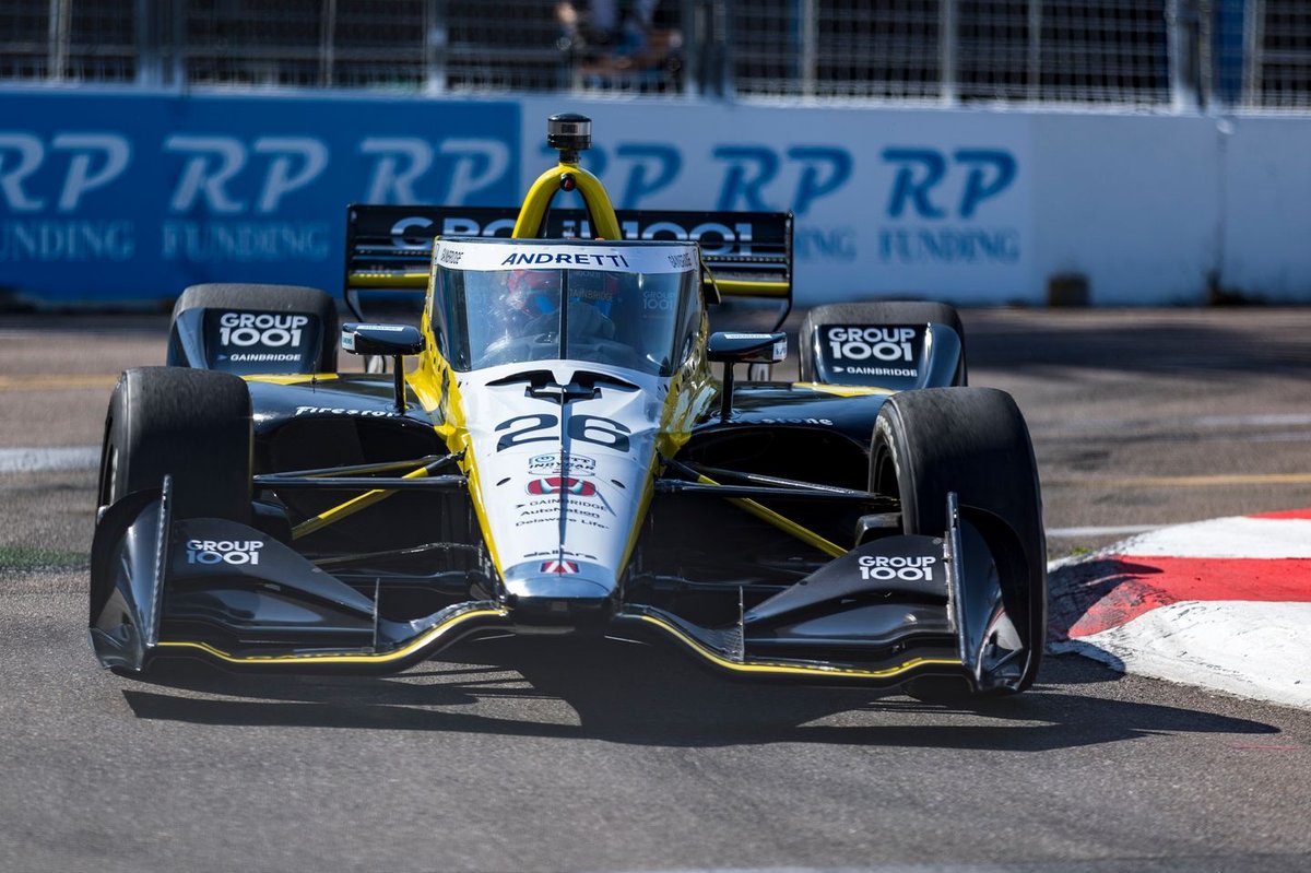 Speed and Turbulence: Herta Leads the Pack while Kirkwood Encounters Obstacles at IndyCar St. Petersburg