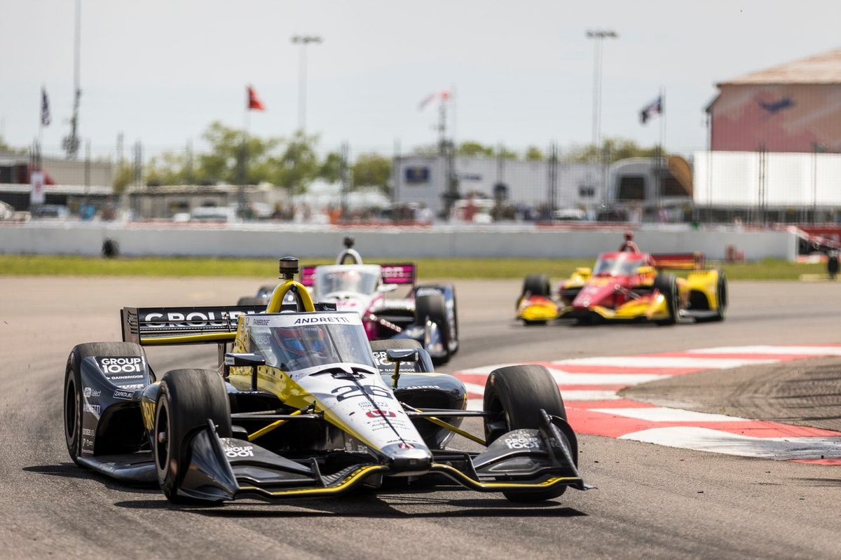 Herta's Stellar Performance in St. Pete: Overcoming Adversity and Securing Top Five Finish