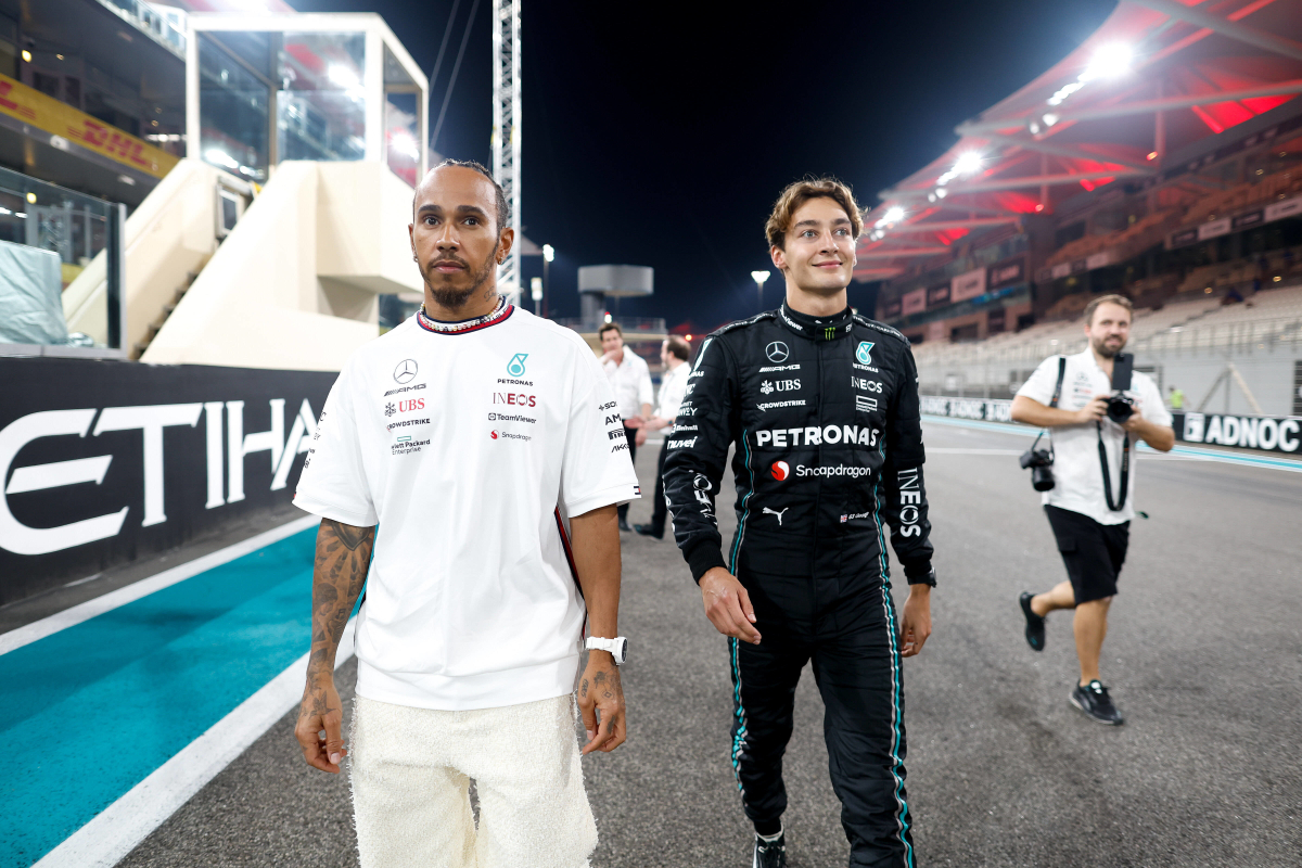 Russell hits out at Hamilton claims after Bahrain struggles