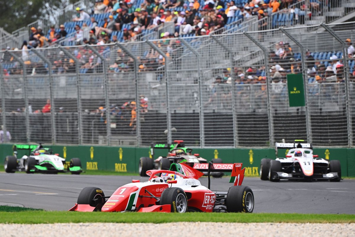 Swedish Sensation Beganovic Dominates Feature Race at F3 Australia, Outpaces Fornaroli