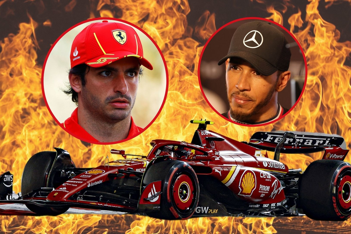Fireball Sainz outshines Hamilton in F1 spotlight