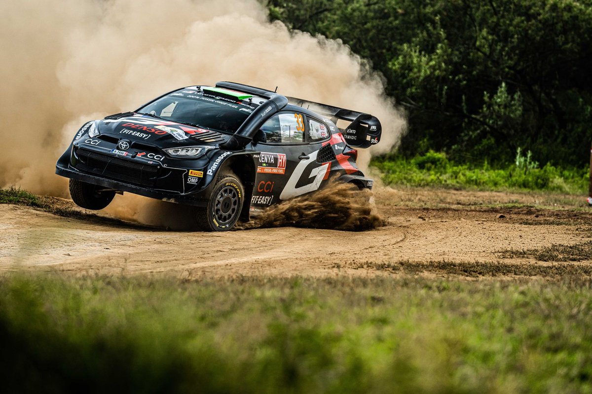 Rovanpera Dominates as Fierce Competition Unfolds at the WRC Safari Rally