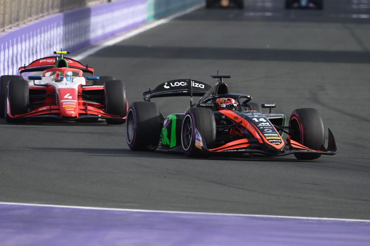Rookie Sensation: Fittipaldi Triumphs in F2 Saudi Arabia Debut