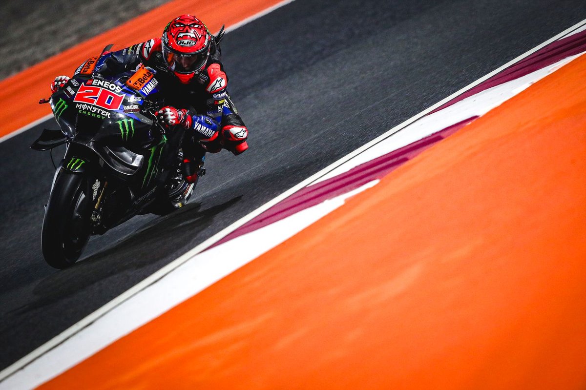 Quartararo Faces Fierce Challenge on Challenging Qatar MotoGP Friday