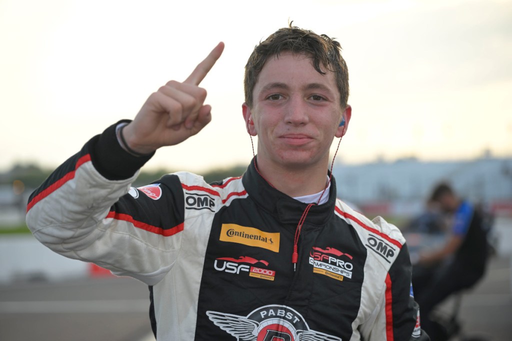 Garcia Dominates USF2000 in St. Petersburg with Double Victory