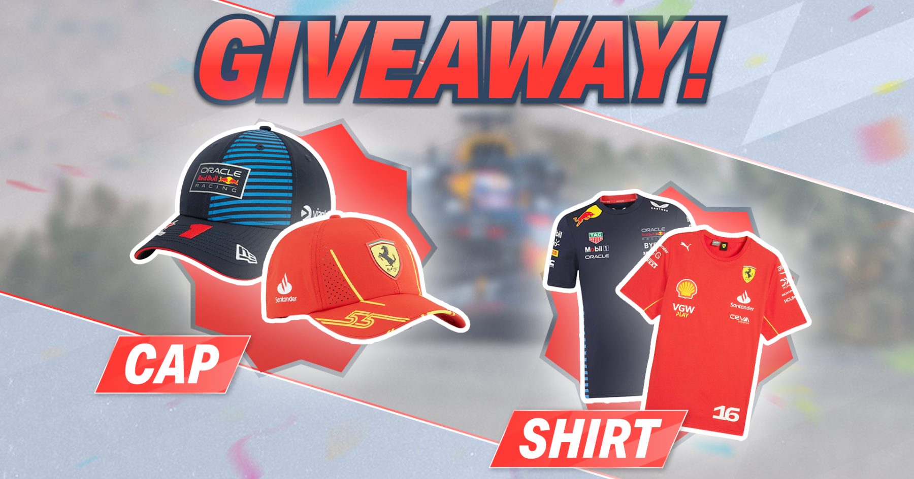 Race to Victory: Win Exclusive F1 Prizes!
