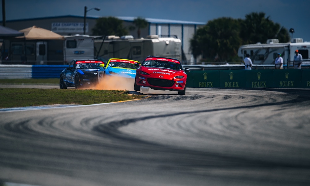 Zilisch Dominates Sebring: Setting a New Qualifying Record in Whelen Mazda MX-5 Cup