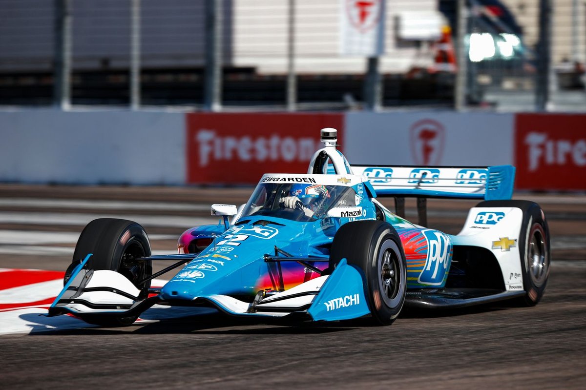 Racing Royalty: Newgarden Secures Pole Position at IndyCar Season Opener in St. Petersburg