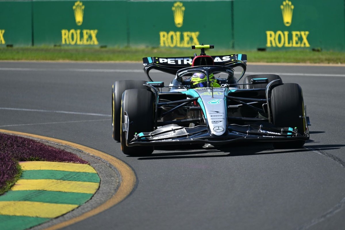 Doubt at the Down Under: Hamilton's Unprecedented Uncertainty with the Mercedes W15 in Australia