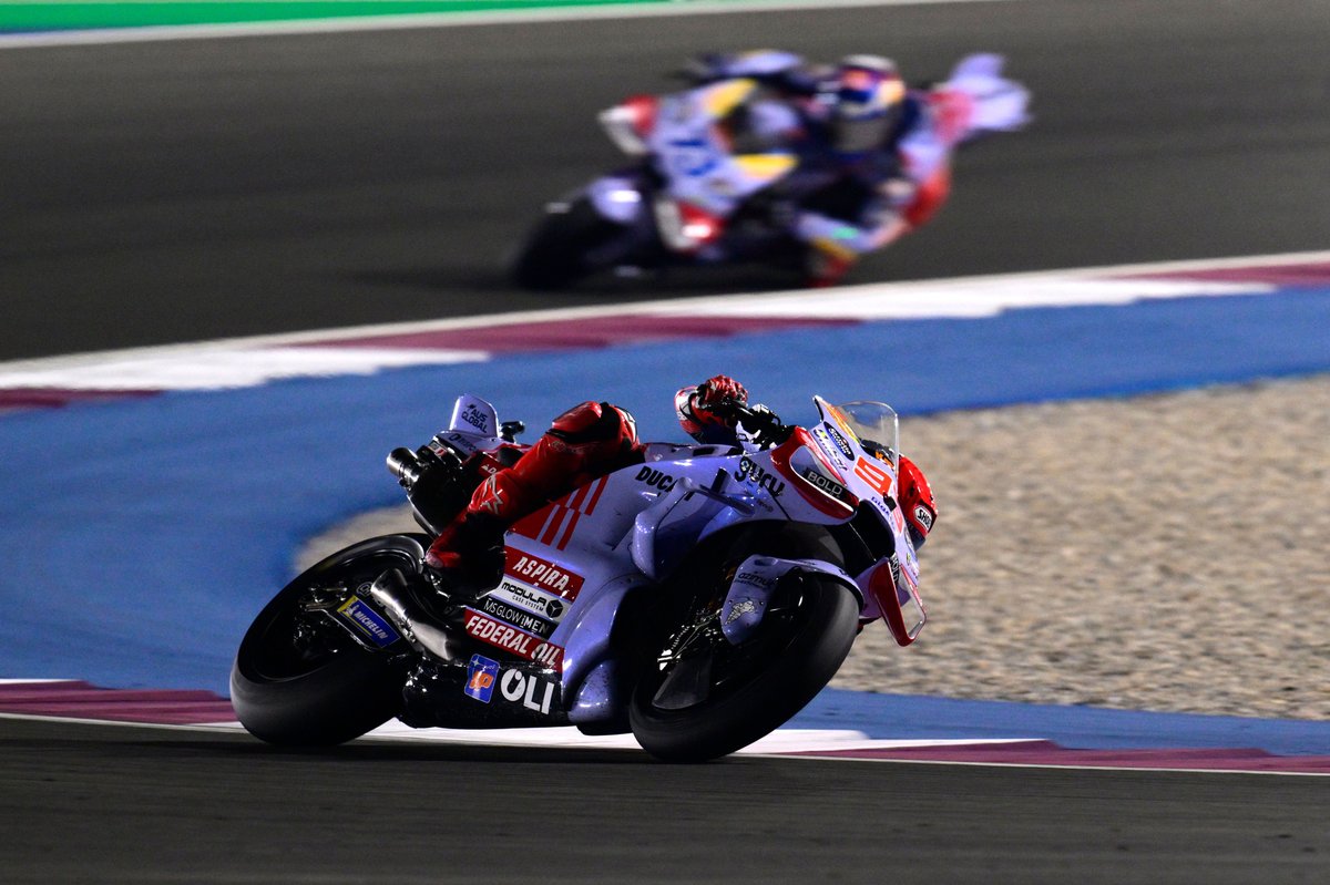 Unleashing Potential: Marquez Continues to Push Boundaries with Ducati in Stellar Qatar MotoGP Debut