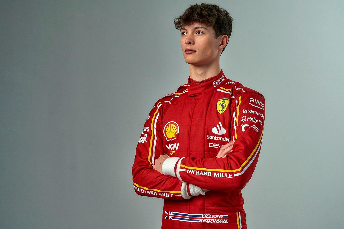 Unveiling the Rising Star: Oliver Bearman - The New Face of F1 in Saudi Arabia