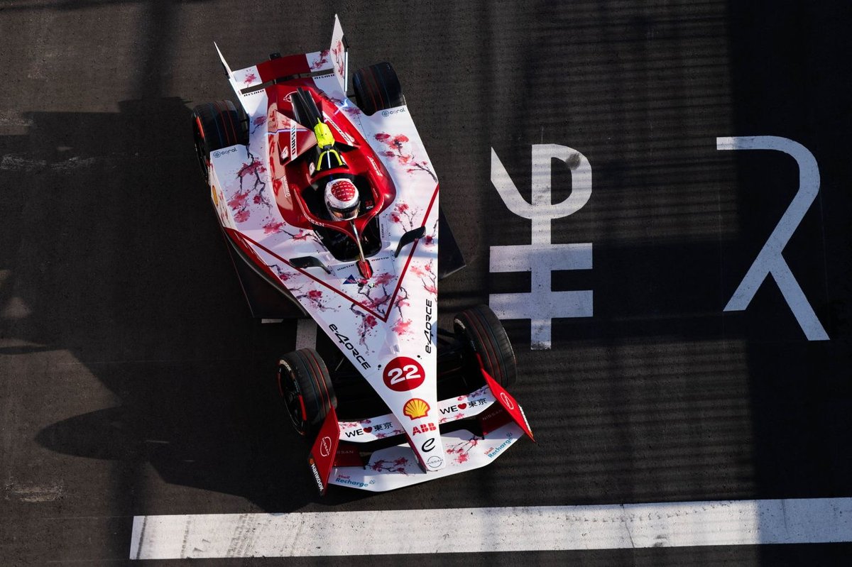 Electrifying Excellence: Rowland Secures Pole Position for Nissan at Tokyo E-Prix