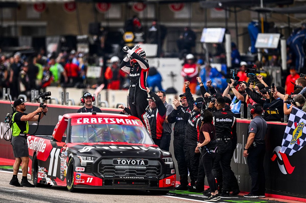 Thrilling Victory: Heim Triumphs in Overtime Nail-Biter at NASCAR Truck Race at COTA
