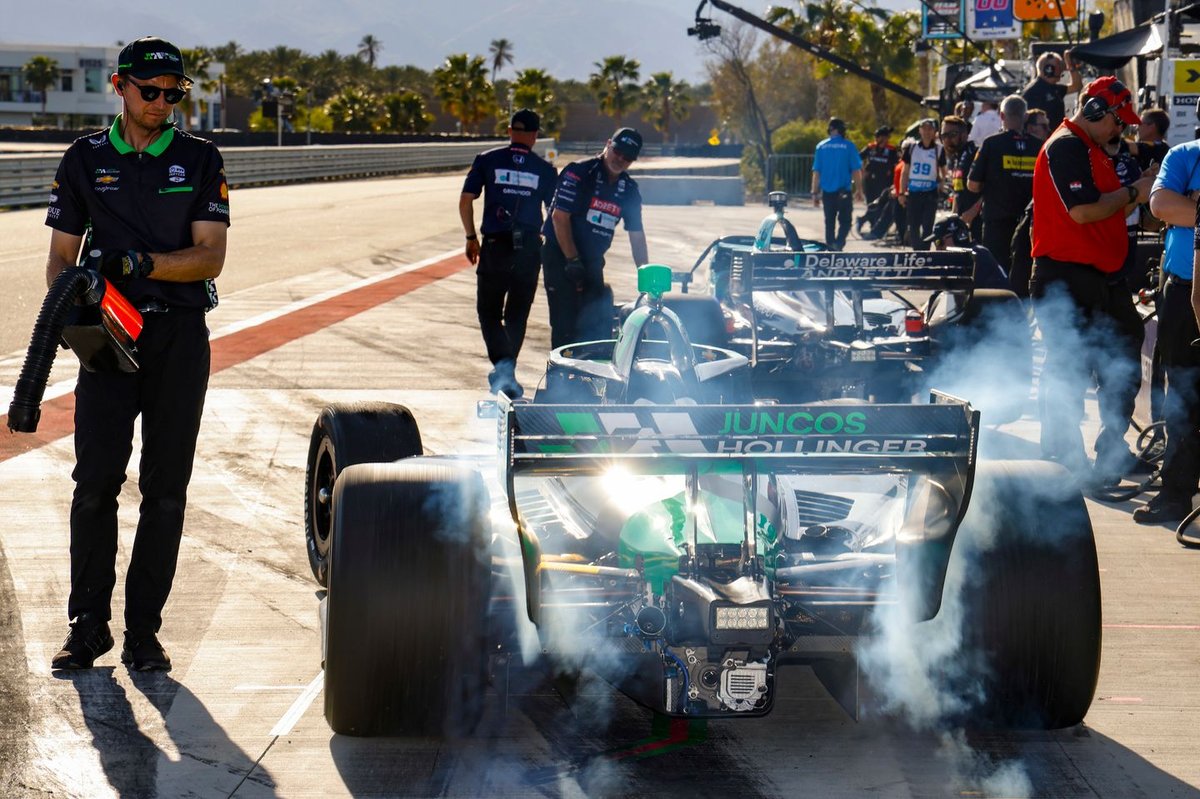 Grosjean's Fury Erupts as Early Exit Thwarts IndyCar's Thermal $1m Challenge