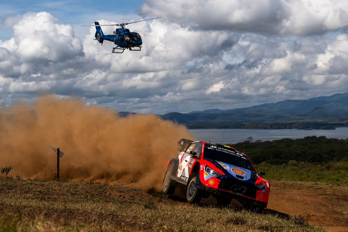 Neuville's Struggle: Conquering the WRC Safari Rally Challenge