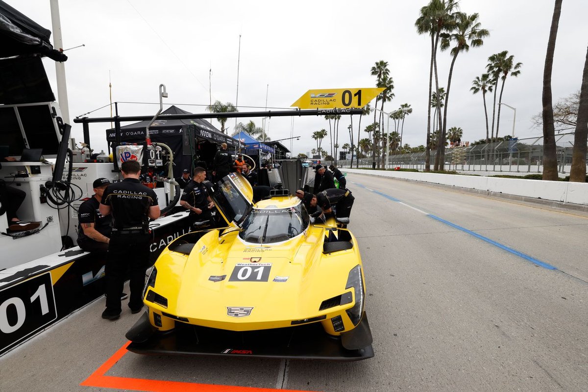 Thunderous Performance: Bourdais Dominates Long Beach IMSA FP2 with Spectacular Spin Recovery for Cadillac