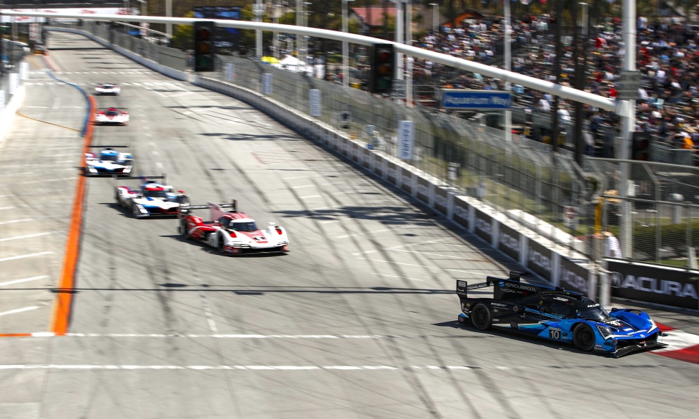Revving Up for Action: Spectacular 27-Car IMSA Lineup Takes the Streets of Long Beach