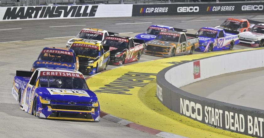 Eckes Dominates Martinsville to Claim NASCAR Trucks Victory