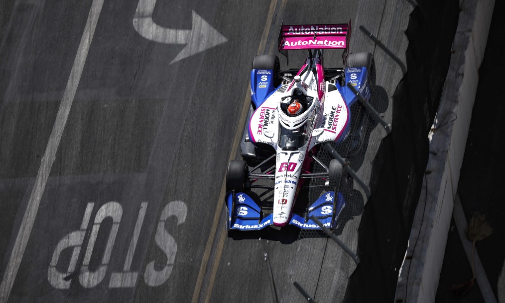 Breathtaking Battle: Rosenqvist Claims Pole Position Over Power at Long Beach
