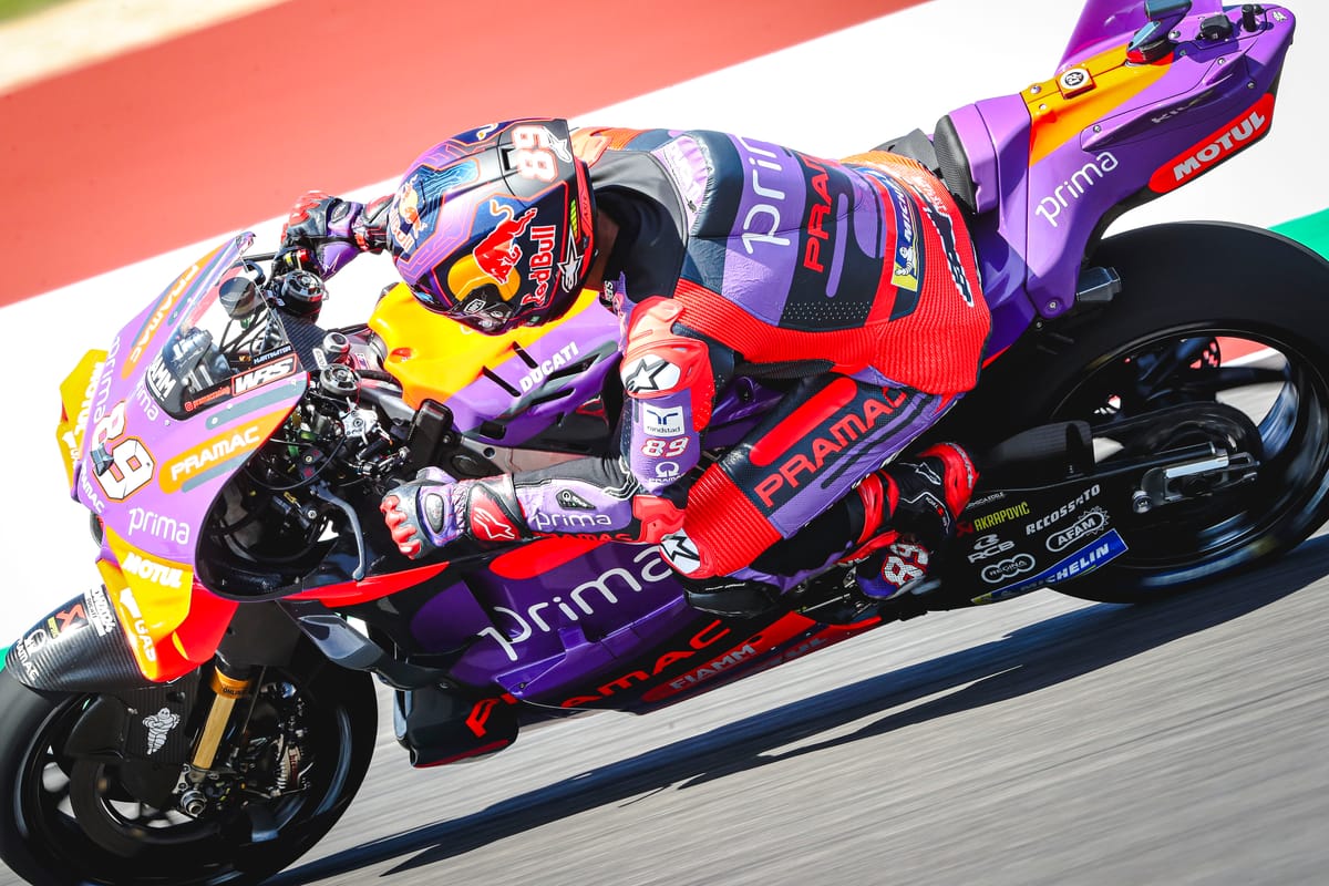 Revving Up: Standout Performances from COTA MotoGP Friday Practice Sessions