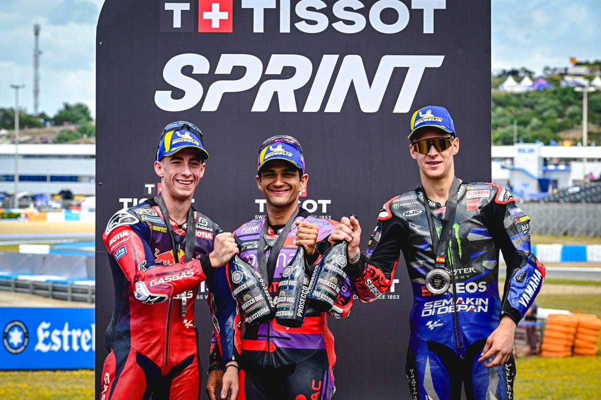 Martin wins, Marquez and Bagnaia among 15 sprint crashers