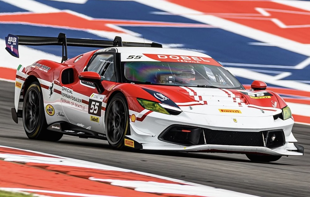 Speed and Skill on Display: Ferrari Challenge North America Racers Compete for Historic 296 Challenge Wins
