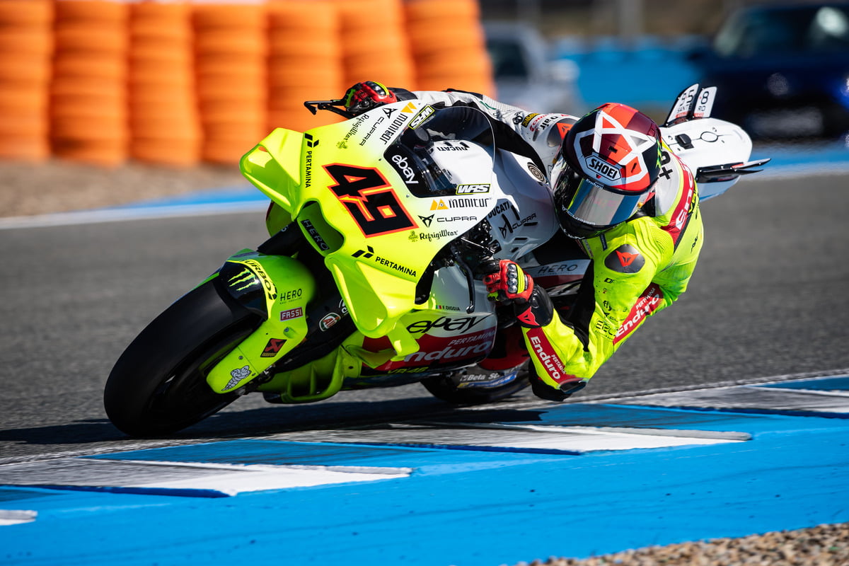 Di Giannantonio Dominates the Track at Jerez MotoGP Test
