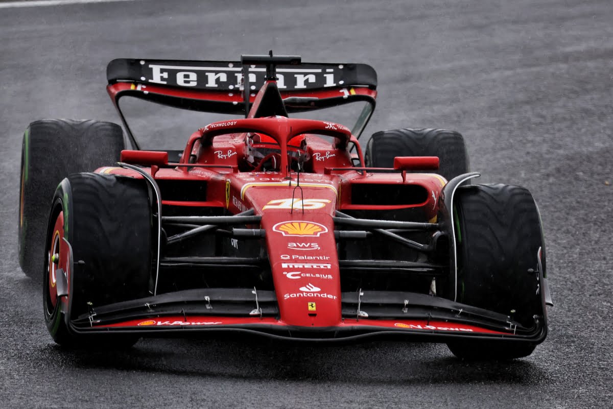 Leclerc's Frustration in Rain-Drenched China Qualifying Masks Formula 1 Improvement on One-Lap Pace