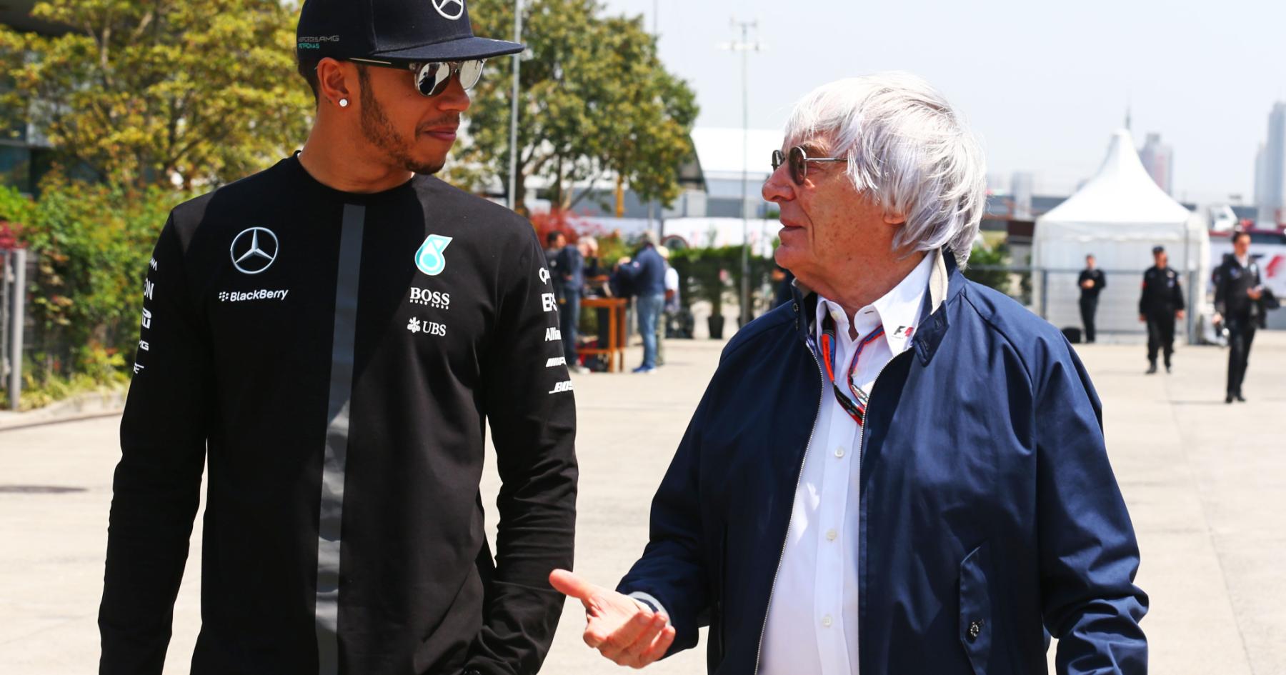 Legendary F1 Boss Bernie Ecclestone Sceptical of Hamilton's Move to Ferrari