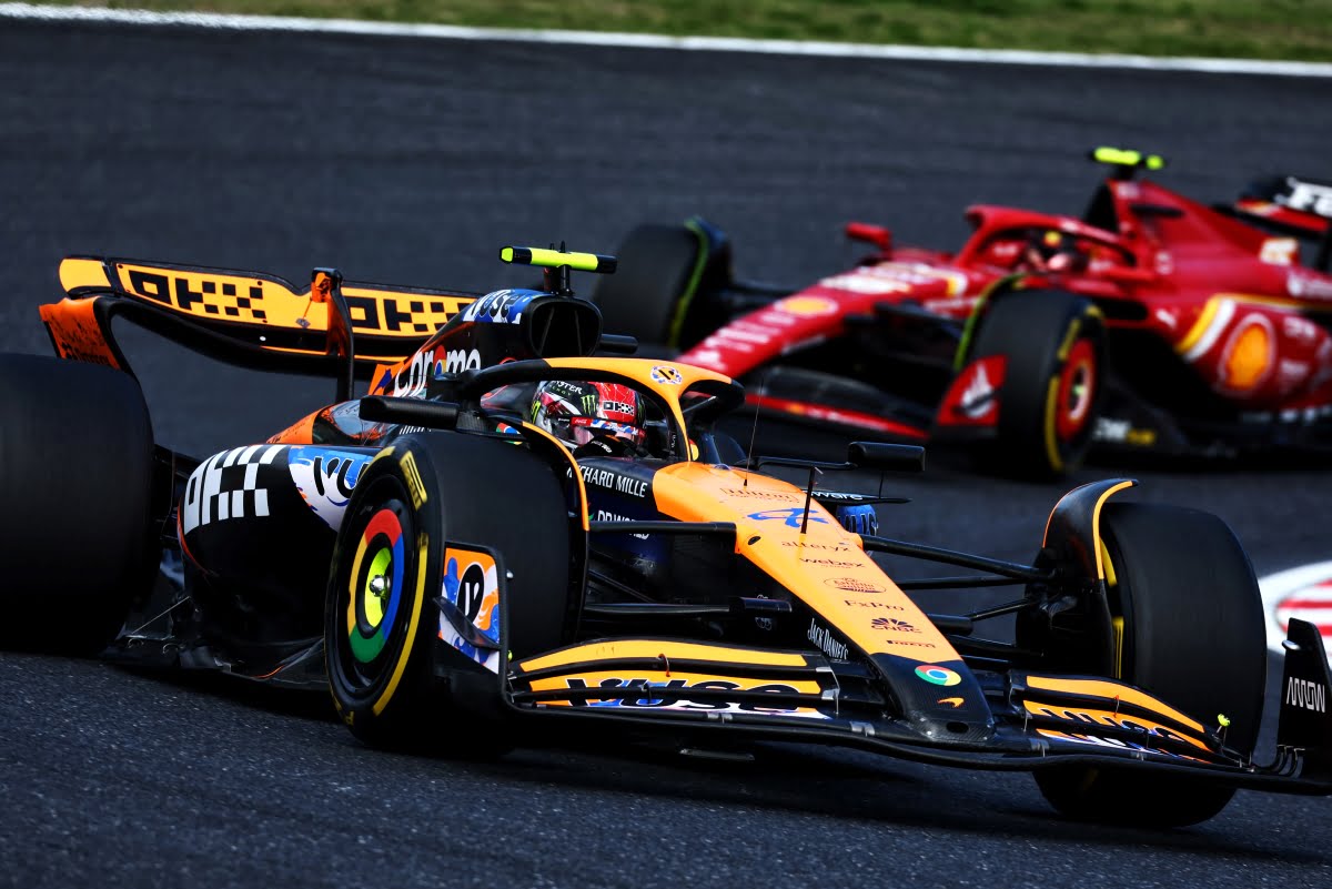 Strategic Setback: Norris' Podium Quest Hindered by McLaren's Compromise at the Japanese GP