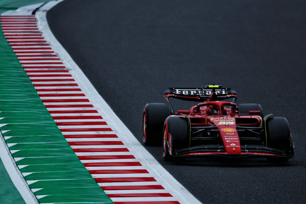 Sainz Surprises: Ferrari F1 Proving to Be a Formidable Contender Against Red Bull in Japan