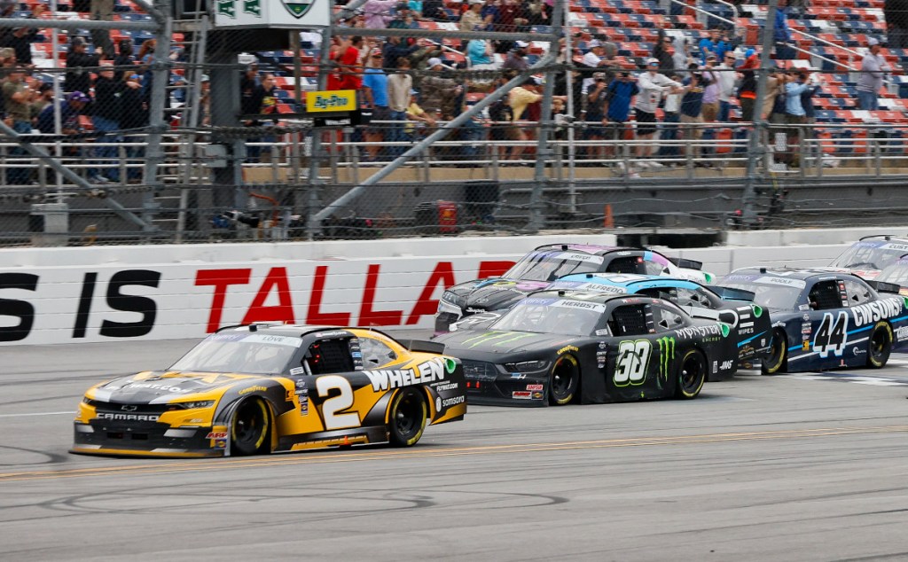 Underdog Triumph: RCR Secures Historic Victory with Love's Maiden Xfinity Win at Talladega