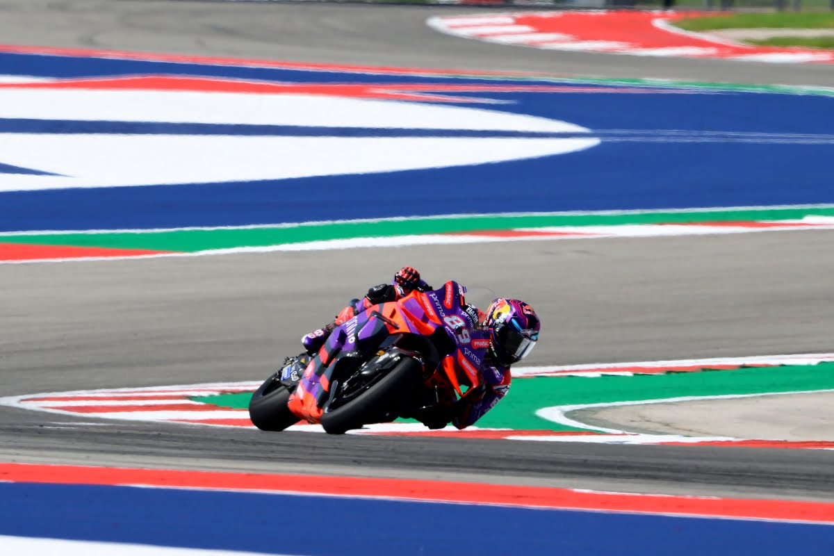 Martin Sets the Bar High: Smashing Records at COTA in MotoGP Practice