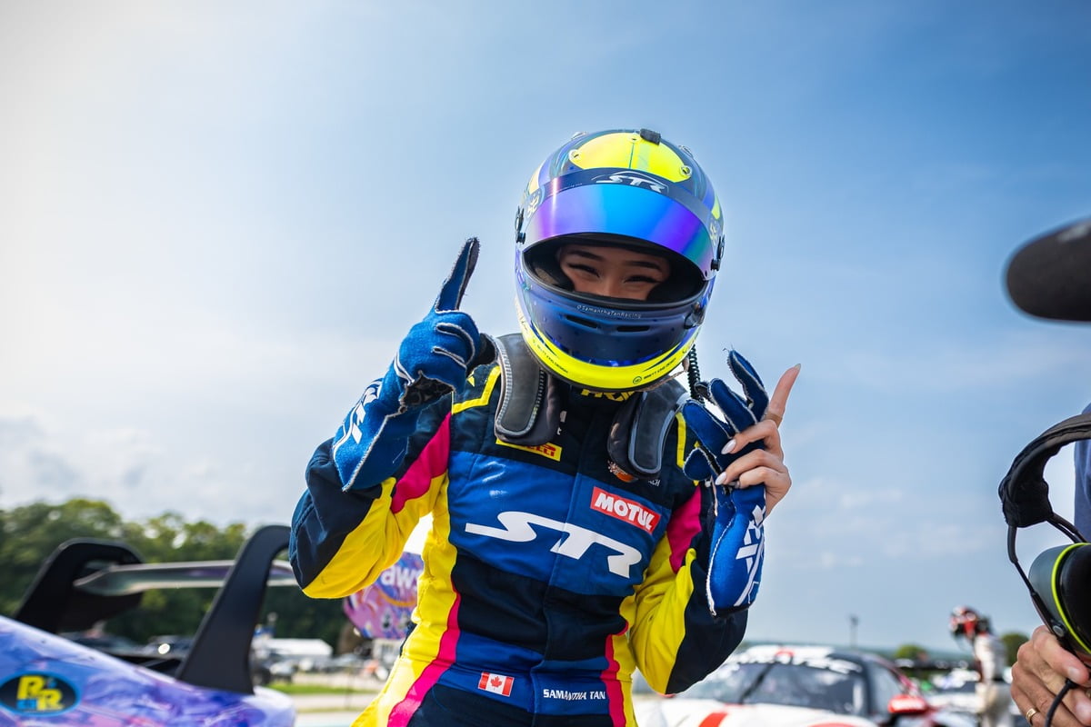 Samantha Tan Accelerates into Pro Racing at Long Beach with BMW M Motorsport