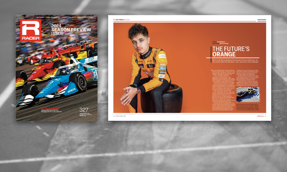 Unleashing the thrill: Inside the pulse-pounding pages of RACER No.327, March/April 2024