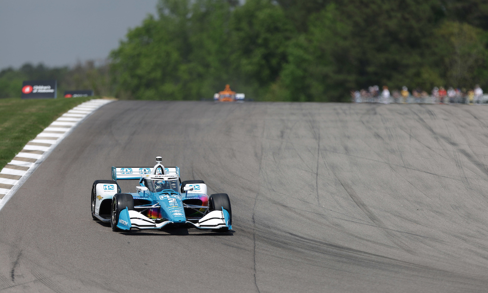 Newgarden Dominates: Setting the Pace in High-Stakes IndyCar Practice at Barber
