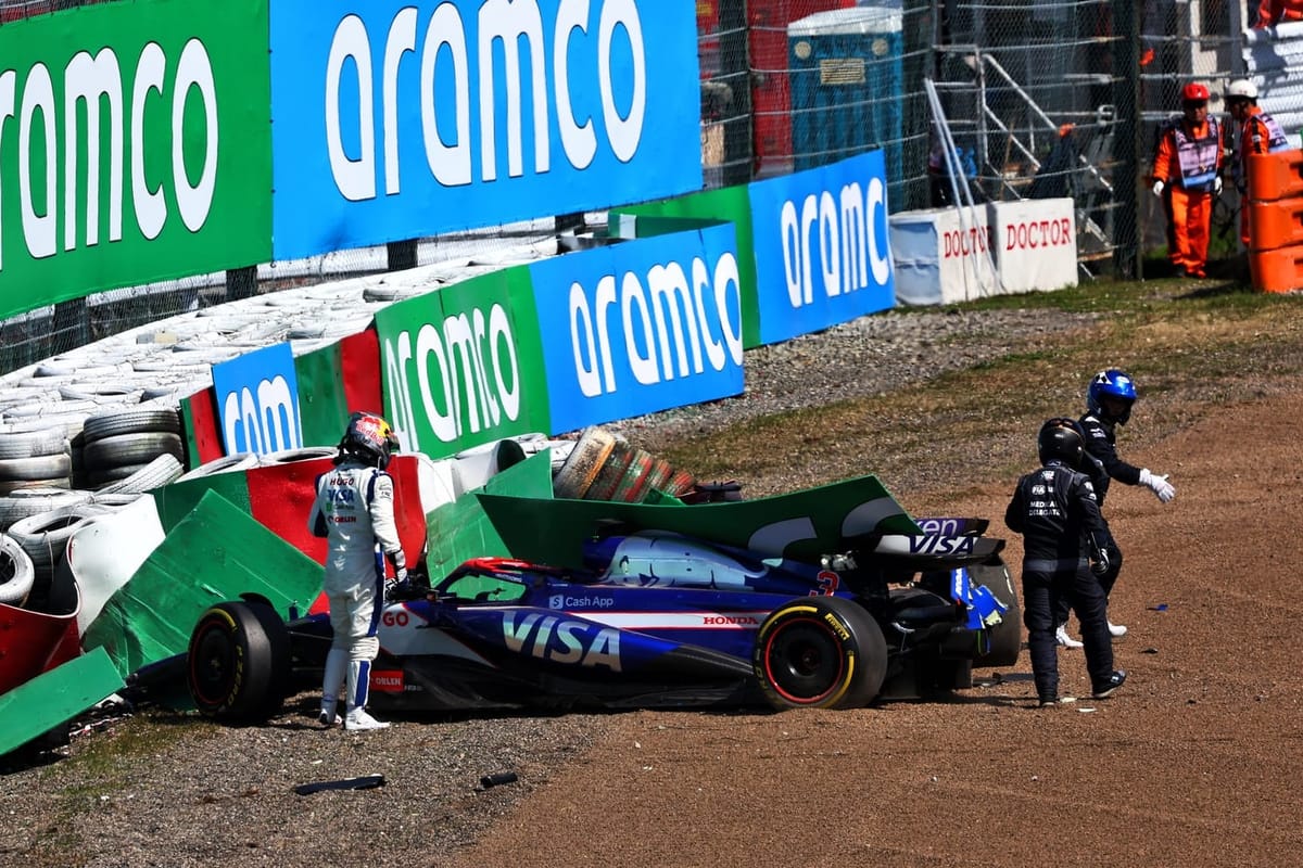 Untangling the Controversy: Daniel Ricciardo's Narrow Escape in the Japanese GP Collision with Alexander Albon