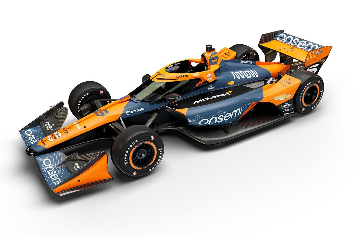 Arrow McLaren Unveils Striking Long Beach Livery Amid Anticipation for Driver Announcement