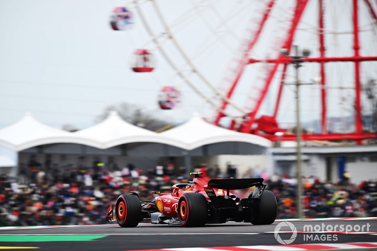 Sainz remains optimistic as Ferrari sets sights on F1 victory despite Red Bull's Suzuka dominance